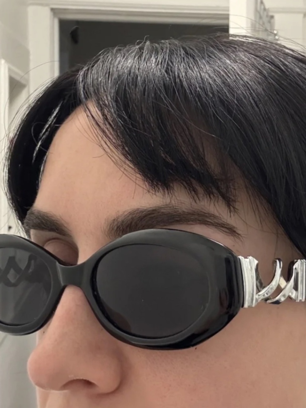 Vintage Black mod with silver accents  Jack Kenneth Sunglasses * accepting offer